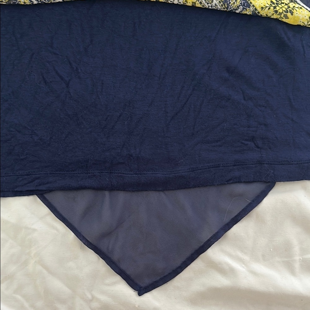 Iz Byer Blue and Yellow Tank Top Vibrant and Stylish - Picture 13 of 16